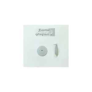 GOMMINO BIANCO ABRASIVO LENTICOLARE 16,00X3,00